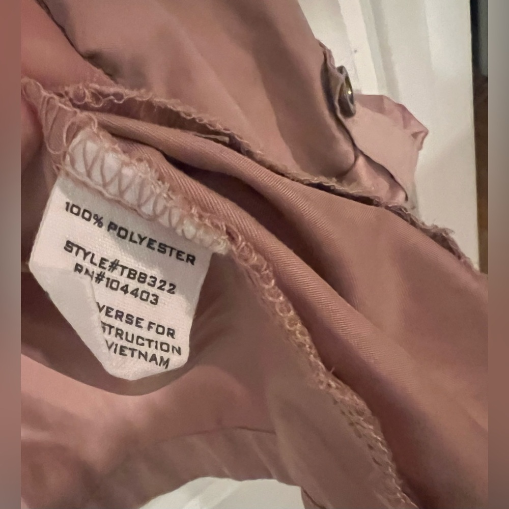 Women’s Lightweight Hooded Jacket Full Front Zipping & Buttons Size Large GUC - Picture 12 of 13